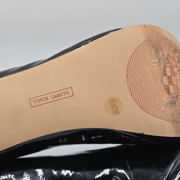 VINCE CAMUTO Patent Leather Heel Platform Women’s Shoes Size 9.5 Stilettos - Picture 7 of 7